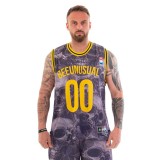 BEE UNUSUAL "WHAT YOU ARE.." JERSEY BASKETBALL TOP AT-232401-BLACK Black Image 