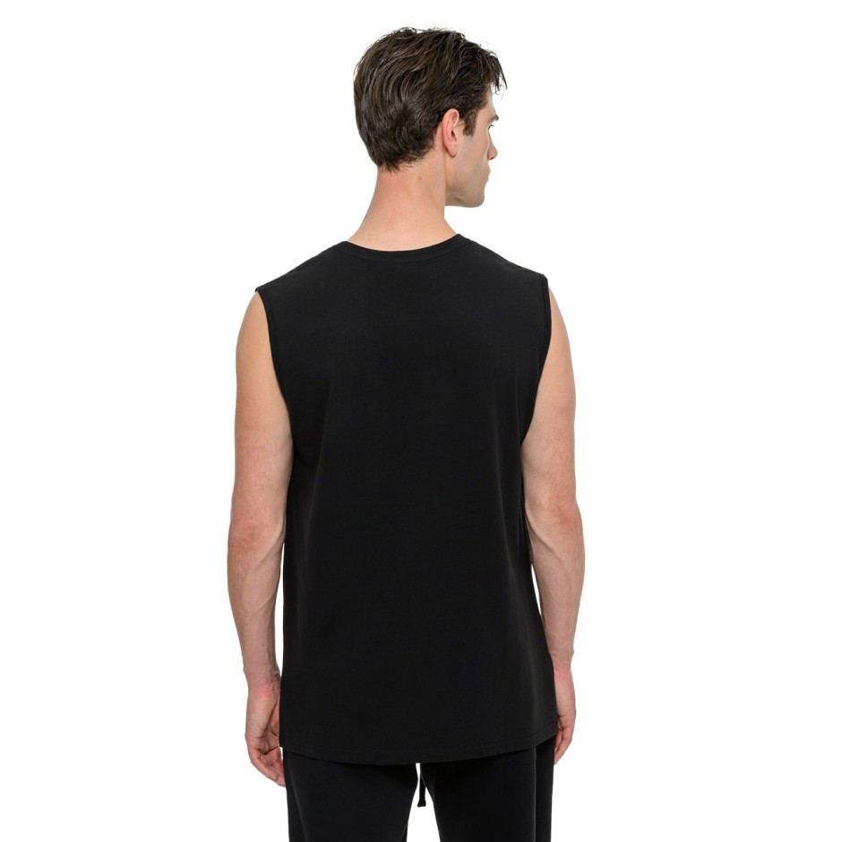 Men's Tank Top Black - Bodytalk 'GEOMETRY'