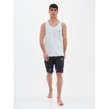 Ανδρική Αμάνικη Μπλούζα Σιέλ - EMERSON Εικόνα 2