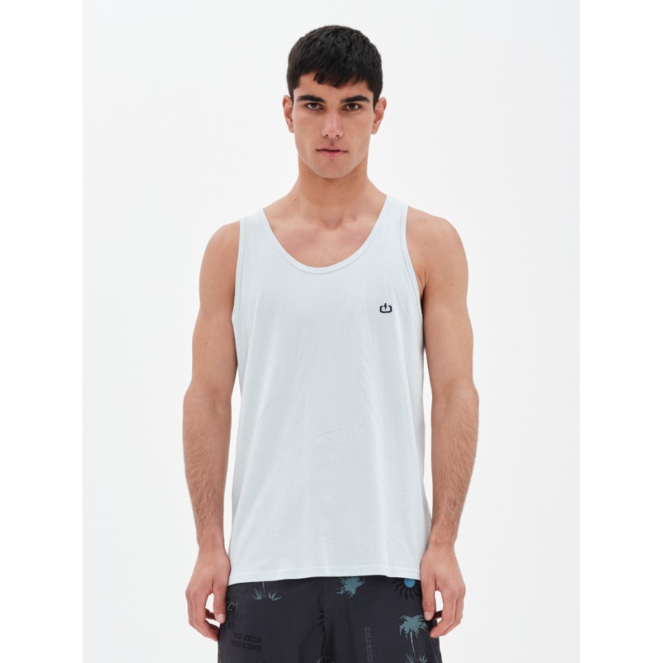 Ανδρική Αμάνικη Μπλούζα Σιέλ - EMERSON