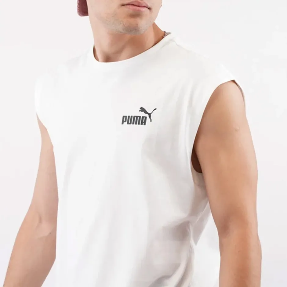 PUMA ESS SLEEVELESS TEE 586738-02 White