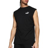 PUMA ESS SLEEVELESS TEE 586738-01 Black Image 
