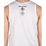 BODY ACTION MEN'S RUNNING TANK 043001-01-02 White Image 1