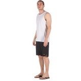 BODY ACTION MEN'S RUNNING TANK 043001-01-02 White Image 2