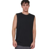 Ανδρική Αμάνικη Μπλούζα Μαύρη - Body Action Εικόνα 