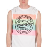 SUPERDRY D2 TICKET TYPE OVERSIZED MID WIGHT VEST M60102KT-01C Λευκό Εικόνα 1