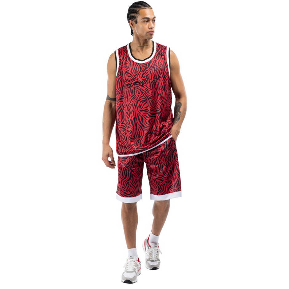 Ανδρική Αμάνικη Μπλούζα Κόκκινη - District75