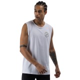 Ανδρική Αμάνικη Μπλούζα Λευκή - District75 Εικόνα 