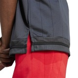 Ανδρική Αμάνικη Μπλούζα Ανθρακί - adidas Sportswear Seasonal Essentials US Sport Εικόνα 3