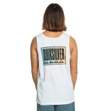 Quiksilver Long Fade Λευκό - Ανδρική Αμάνικη Μπλούζα Εικόνα 0