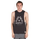 UNDER ARMOUR PROJECT ROCK BLOOD SWEAT RESPE SLEEVELESS 1346097-001 Μαύρο