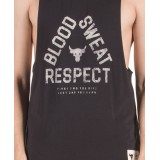 UNDER ARMOUR PROJECT ROCK BLOOD SWEAT RESPE SLEEVELESS 1346097-001 Μαύρο