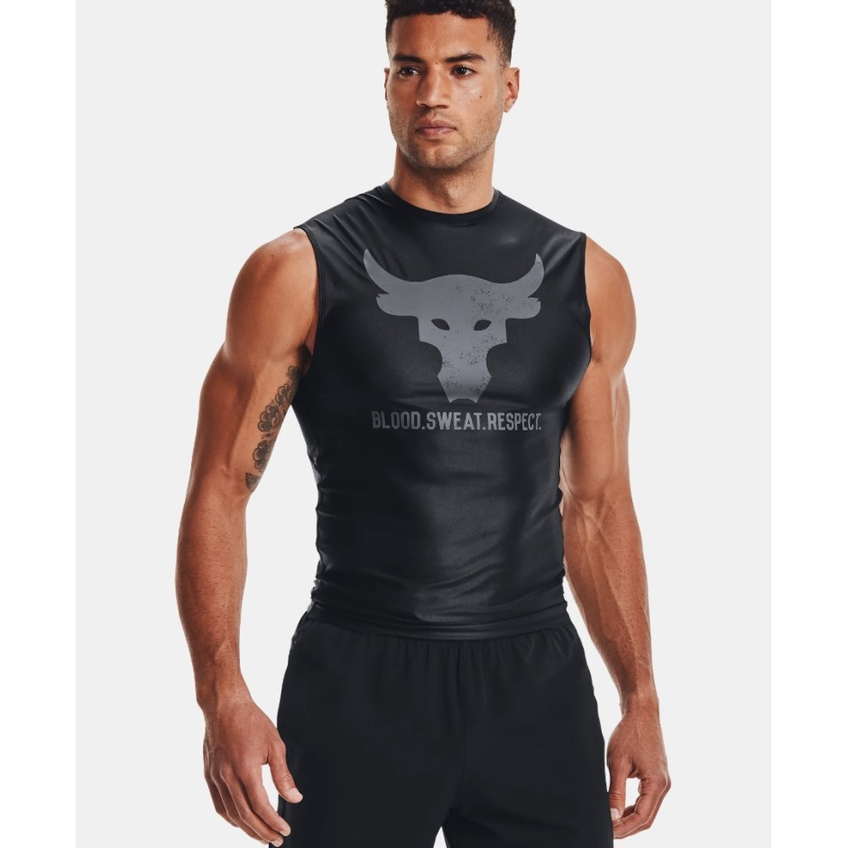 UNDER ARMOUR PROJECT ROCK HG ISOCHILL SL 1361649-001 Black