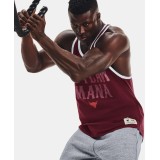 UNDER ARMOUR PROJECT ROCK OUTLAW MANA TANK 1367120-626 Red Image 2