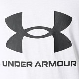 Ανδρική Αμάνικη Μπλούζα Λευκή - Under Armour Sportstyle Logo Εικόνα 1