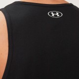Ανδρική Αμάνικη Μπλούζα Μαύρη - Under Armour Sportstyle Logo Εικόνα 2