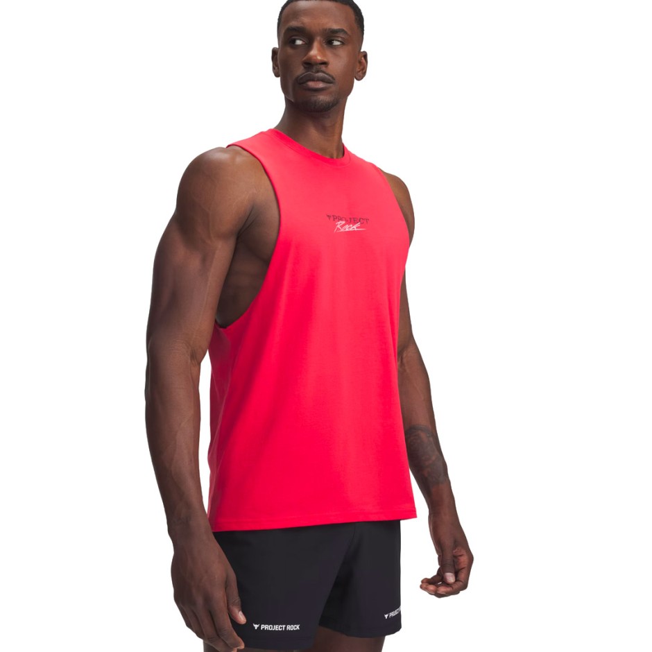 UNDER ARMOUR PJT RCK TANK 1389949-989 Fuchsia