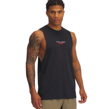 UNDER ARMOUR PJT RCK TANK 1389949-001 Black