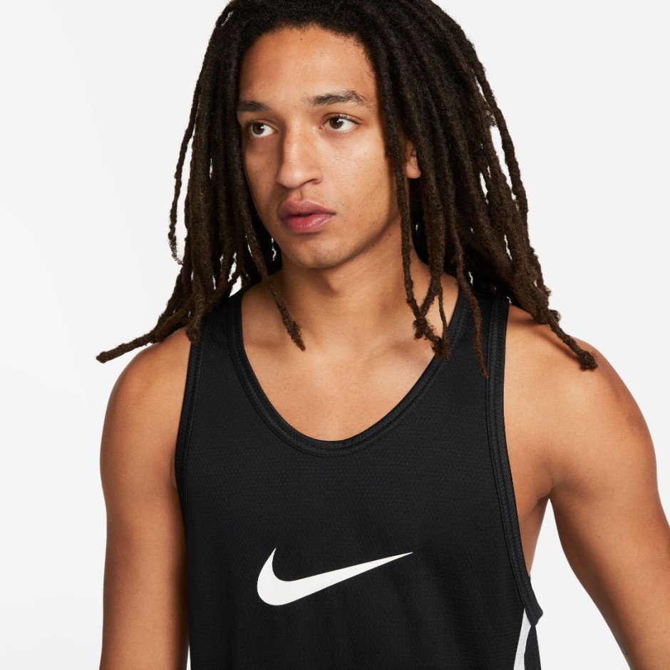 NIKE ICON BASKETBALL JERSEY Μαύρο