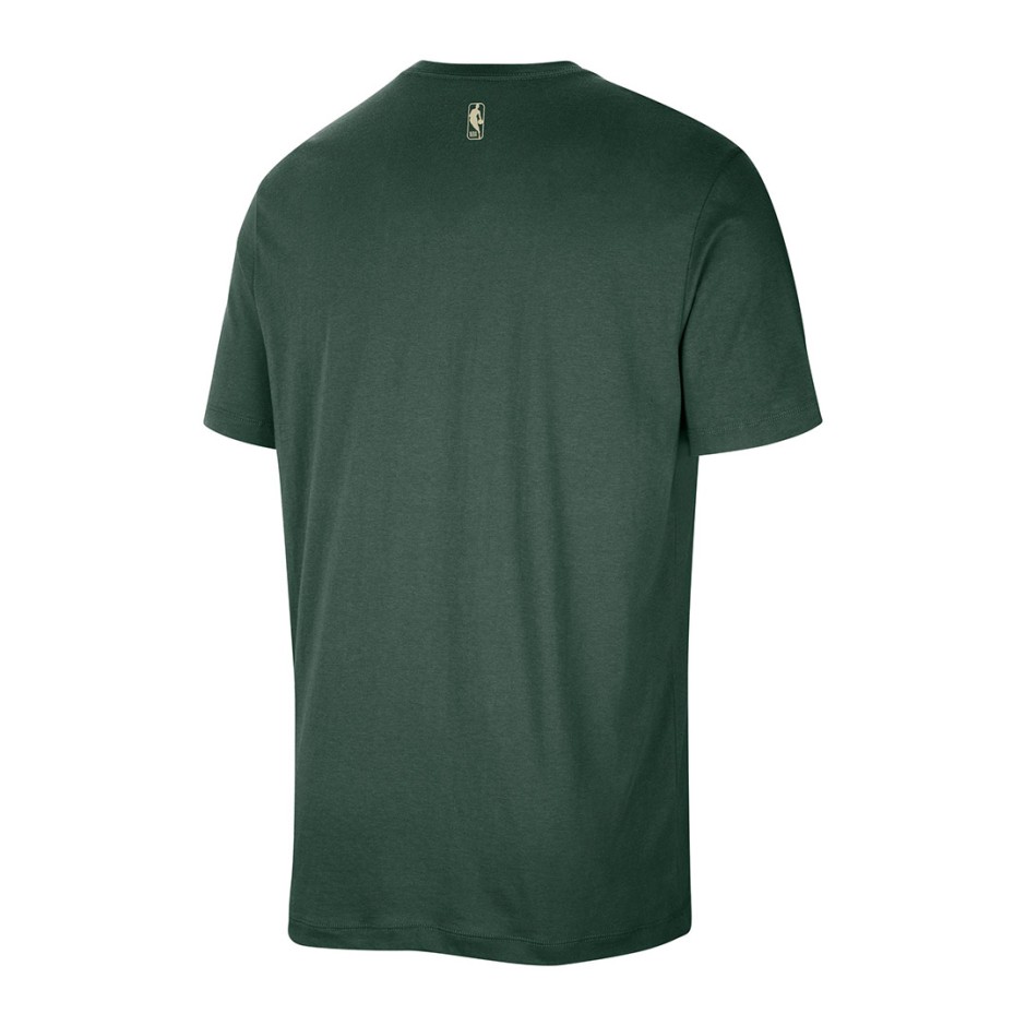 Ανδρική Κοντομάνικη Μπλούζα NBA Πράσινη - Nike Milwaukee Bucks Essential