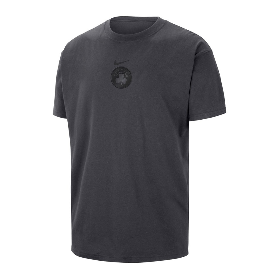 Ανδρική Κοντομάνικη Μπλούζα NBA Ανθρακί - Nike Boston Celtics Premium Essentials 
