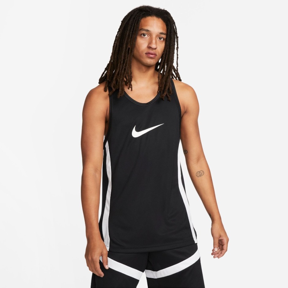 NIKE ICON BASKETBALL JERSEY Μαύρο