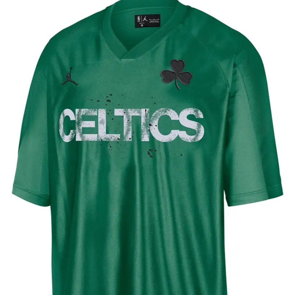 Ανδρική Κοντομάνικη Μπλούζα NBA Πράσινη - Jordan Boston Celtics MVP
