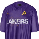 Ανδρική Κοντομάνικη Μπλούζα NBA Μωβ - Jordan Los Angeles Lakers MVP Εικόνα 1