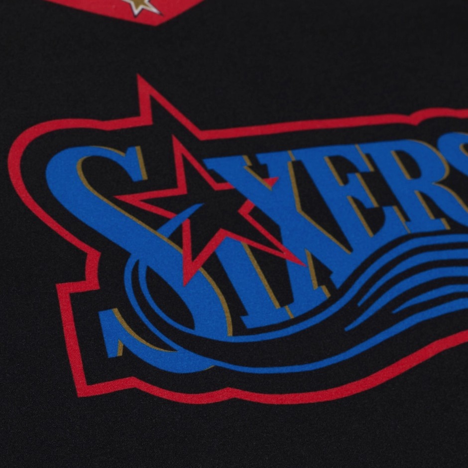 Ανδρική Κοντομάνικη Μπλούζα NBA Μαύρη - Mitchell & Ness Allen Iverson Philadelphia 76ers 1997-98 Best In Class