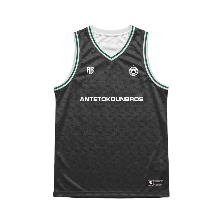 Men's Basketball Jersey Black - Antetokounbros AB