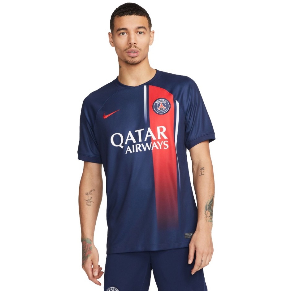 NIKE PSG M NK DF STAD JSY SS HM DX2694-411 Blue