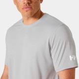 Ανδρική Κοντομάνικη Μπλούζα Γκρι - Helly Hansen Tech 2.0 Εικόνα 1