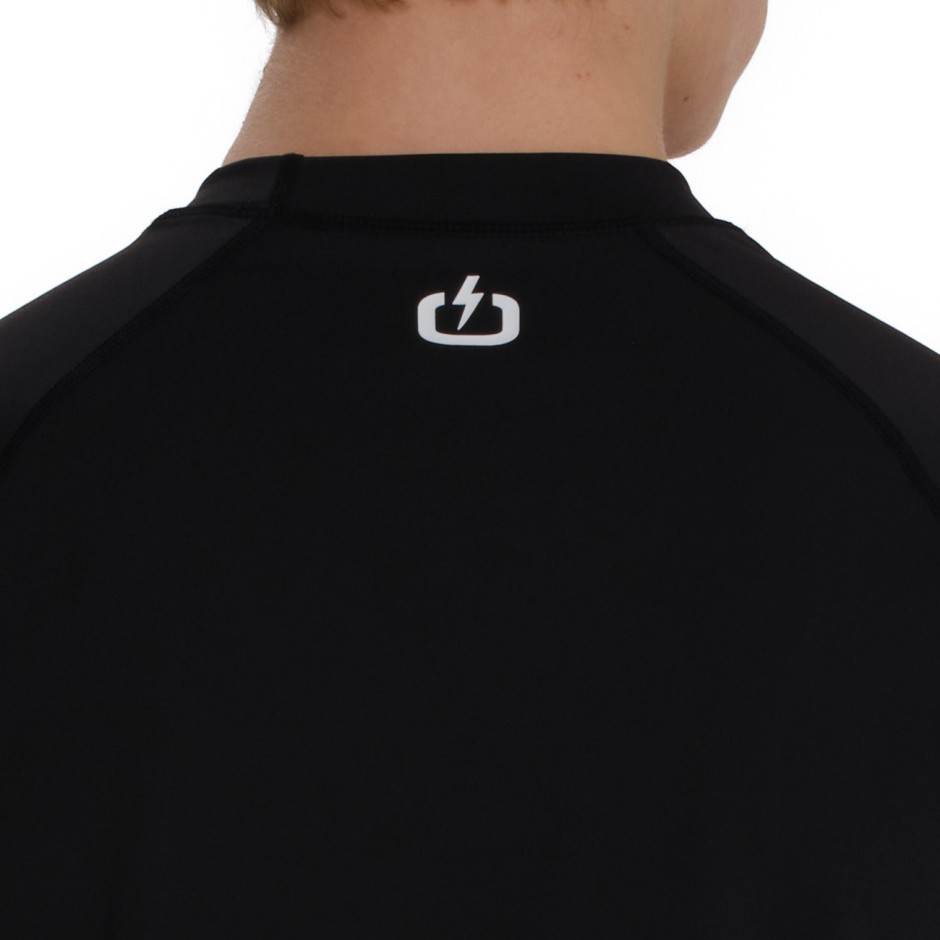 Ανδρική Αντηλιακή Κοντομάνικη Μπλούζα Μαύρη - EMERSON