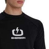 Ανδρική Αντηλιακή Κοντομάνικη Μπλούζα Μαύρη - EMERSON Εικόνα 3