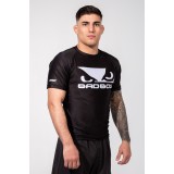 BAD BOY RASHGUARDS LOGO CLASSIC SHORT SLEEVE BB-000063-100 Black Image 0