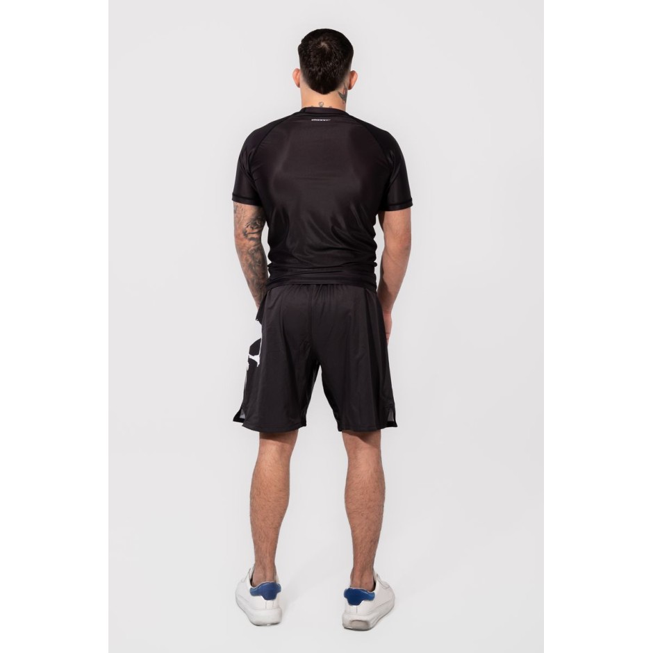 BAD BOY RASHGUARDS LOGO CLASSIC SHORT SLEEVE BB-000063-100 Black