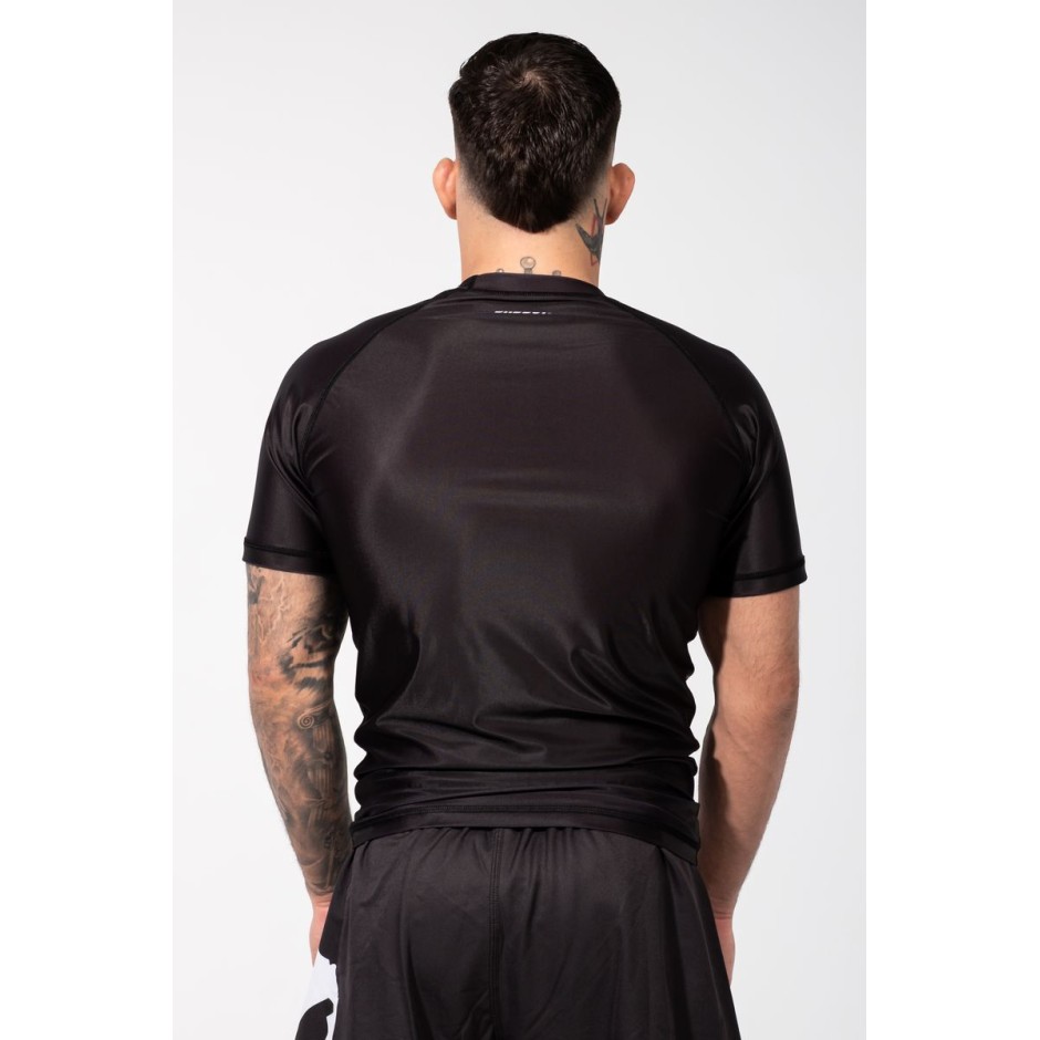 BAD BOY RASHGUARDS LOGO CLASSIC SHORT SLEEVE BB-000063-100 Black