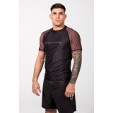 Ανδρική Κοντομάνικη Μπλούζα Καφέ - Bad Boy Rashguards No GI Εικόνα 1