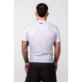Ανδρική Κοντομάνικη Μπλούζα Λευκή - Bad Boy Rashguards No GI Εικόνα 5