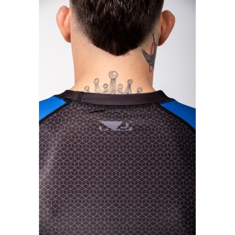 Ανδρική Κοντομάνικη Μπλούζα Μπλε - Bad Boy Rashguards No GI