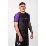BAD BOY RASHGUARDS NO GI SHORT SLEEVE BB-000064-PP Purple Image 0