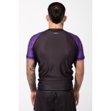 BAD BOY RASHGUARDS NO GI SHORT SLEEVE BB-000064-PP Purple Image 5