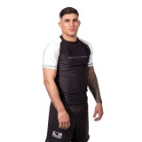BAD BOY RASHGUARDS NO GI SHORT SLEEVE BB-000064-WH White Image 0