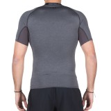 UNDER ARMOUR HEATGEAR ARMOUR SHORTSLEEVE 1257468-090 Ανθρακί