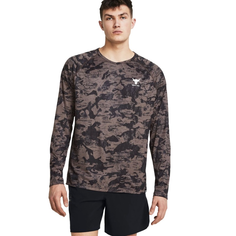 UNDER ARMOUR PJT RCK ISOCHILL LS 1383218-176 Brown