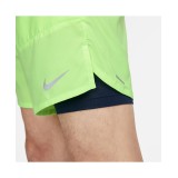NIKE M NK DF STRIDE 2IN1 SHRT 7IN DM4759-358 Lime Image 2