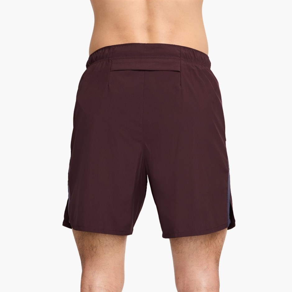 Ανδρικό Σορτς για Τρέξιμο Μπορντό - Nike Challenger