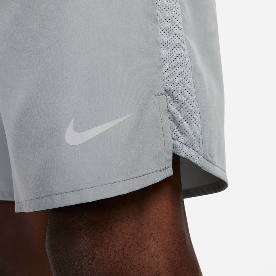 Ανδρικό Σορτς για Τρέξιμο Γκρι - Nike Challenger