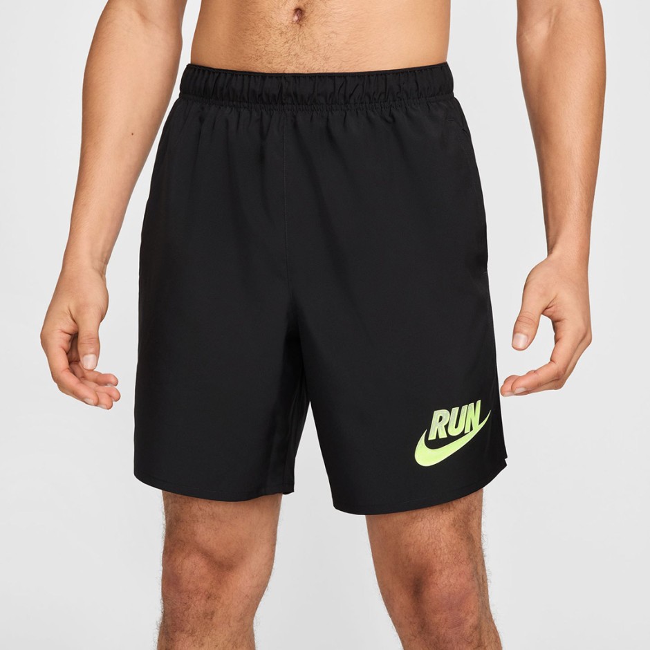 Ανδρικό Σορτς για Τρέξιμο Μαύρο - Nike Challenger Run Energy
