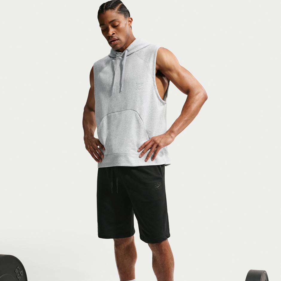 Ανδρική Βερμούδα Προπόνησης Μαύρη - Nike N.A.C.